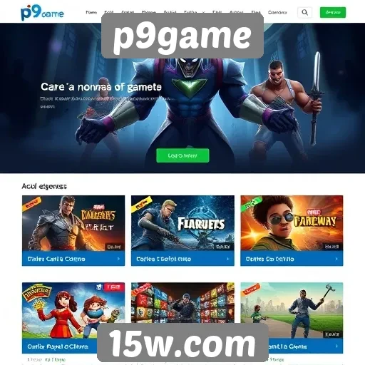 experiência de usuário no site p9game é avaliada positivamente